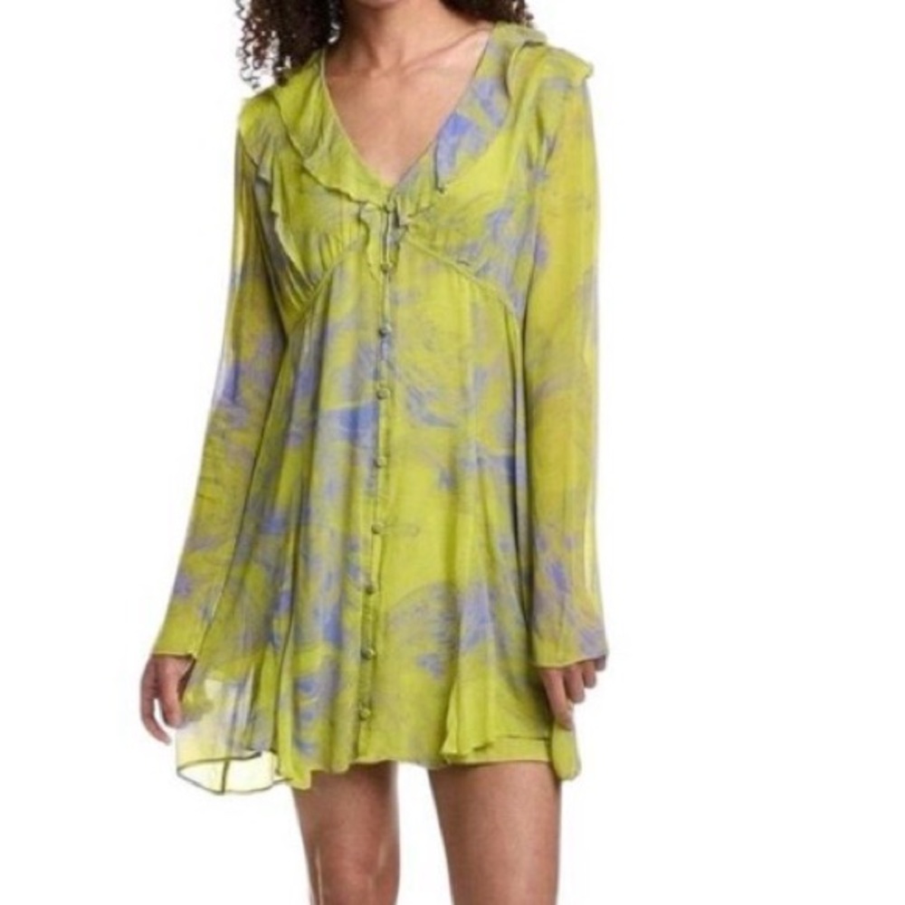 ALLSAINTS
Lini Inspiral Ruffled Mini
Dress Sz 2